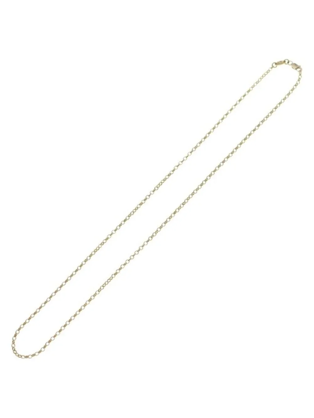 Chrome Hearts 22k Neckchain Roll Chain Necklace Gold
